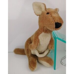 VTG 1986 Large Dakin Kangaroo 16" Plush Stuffed Animal